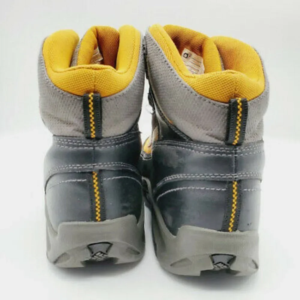 Columbia Youth Omni Grip Yellow‎ Gray Hiking Shoes